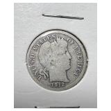 1912-D US BARBER DIME