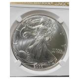 2000 AMERICAN SILVER EAGLE NGC MS69