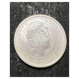 2014 AUSTRALIAN SHARK HALF TROY OZ .999 FINE SILVER