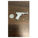 Pure Silver 999 casted Luger