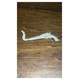 Smoking Gun Colt Cast Pure Silver