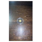 999 Fine gold! 1/200th Military US commemorative coin