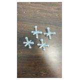 Pure Silver Casted Jacks 999