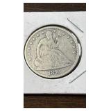 1876 Seated Liberty Half Dollar-Americas 100th birthday!