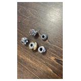 5 Retired Pandora 925 ALE charms Silver