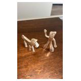 Pure Silver 999 Gumby and his horse!