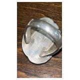 Sterling Bear Claw Turquoise and Coral ring size 12!