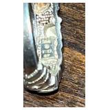 Black Hills Gold and Sterling Ring size 8.5!