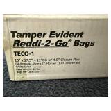 250 Temper Evident To-Go Bags