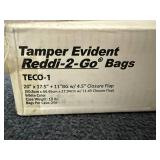 250 Temper Evident To-Go Bags