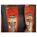 8 Packs Of Ol Roy Dog Treats And Chews