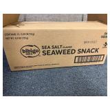 12 Bags Of Bibigo Sea Salt Seaweed Snacks