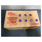 3 X 6Ct Packs Of Horizon Organic Vanilla Milk