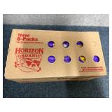 3 X 6Ct Packs Of Horizon Organic Vanilla Milk