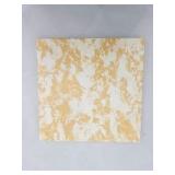 Pallet of Speckled Yellow Agrob Buchtal German Porcelain Stone Tiles 8x8" (60 Boxes)