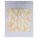 Pallet of Speckled Yellow Agrob Buchtal German Porcelain Stone Tiles 8x8" (60 Boxes)