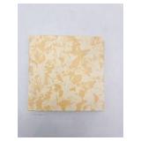 Pallet of Speckled Yellow Agrob Buchtal German Porcelain Stone Tiles 6x6" (98 Boxes)