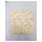 Pallet of Speckled Yellow Agrob Buchtal German Porcelain Stone Tiles 8x8" (60 Boxes)