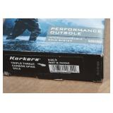 Korkers Interchangeable Sole System Triple Threat Carbide Spike -Size 9