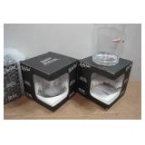 *4* Lucky Shot Whiskey Glasses with Embedded Bullets