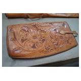 Carved Leather Two-Piece Long Gun Case