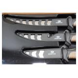Mossy Oak 3-Piece Fillet Knife Set