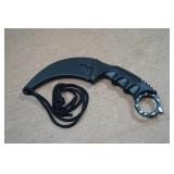Karambit Tiger Claw Neck Knife