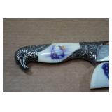 Bald Eagle Theme Collector Knife