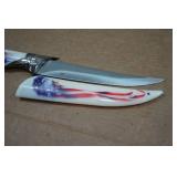Bald Eagle Theme Collector Knife
