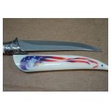 Bald Eagle Theme Collector Knife