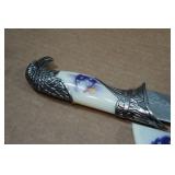 Bald Eagle Theme Collector Knife