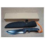 Diamond Edge Carbon Steel 10.5" Hunting Knife