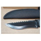 Diamond Edge Carbon Steel 10.5" Hunting Knife