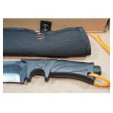 Diamond Edge Carbon Steel 10.5" Hunting Knife