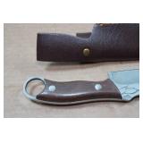 Viking 9.5" Hammered Carbon Knife