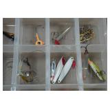 Tackle Box Insert with Assorted Lures