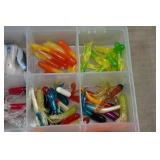 Tackle Box Insert with Assorted Lures