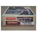 20 Norma Whitetail .270 Win 130 Gr SP Ammo