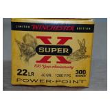 300 Winchester Super-X Power Point .22 LR 40 GR SP Ammo