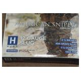 10 Hunt American Sniper 12 Gauge 2-3/4" 494 Gr Slugs