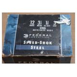 25 Federal Speed-Shok 12 Gauge 3-1/2" Steel 3 Shot Shotshells