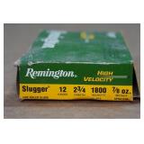 5 Remington Slugger 12 Gauge 2-3/4" Rifled Slugs