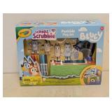 NEW CRAYOLA SCRIBBLE SCRUBBIE POOL PLAY SET (BLUEY)