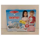 NEW MELISSA & DOUG SUPER SMILE DENTIST PLAYSET