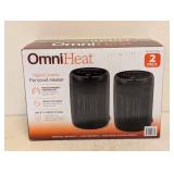 NEW OMNIHEAT DIGITAL CERAMIC PERSONAL HEATER