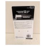 NEW DURACELL AA BATTERIES 40PK.