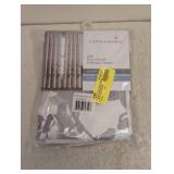 NEW CURTAINWORKS ONE ROD POCKET FLIPPABLE PANEL-WATERCOLOR FLORAL