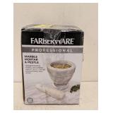 NEW FARBERWARE PROFESSIONAL MARBLE MORTAR & PESTLE