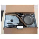 NEW TRAMONTINA NONSTICK INTERIOR COOKWARE SET 18PC.