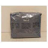 NEW Z-HOM 4PC. FULL SHEET SET (GRAY)